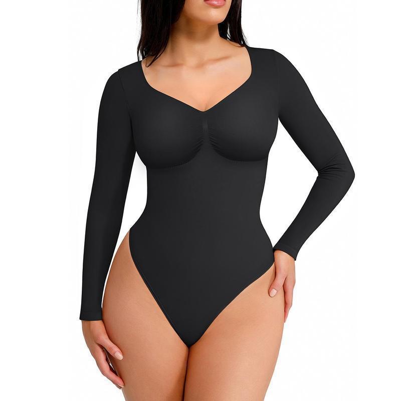 COANDMI Sculpt Long Sleeve Bodysuit