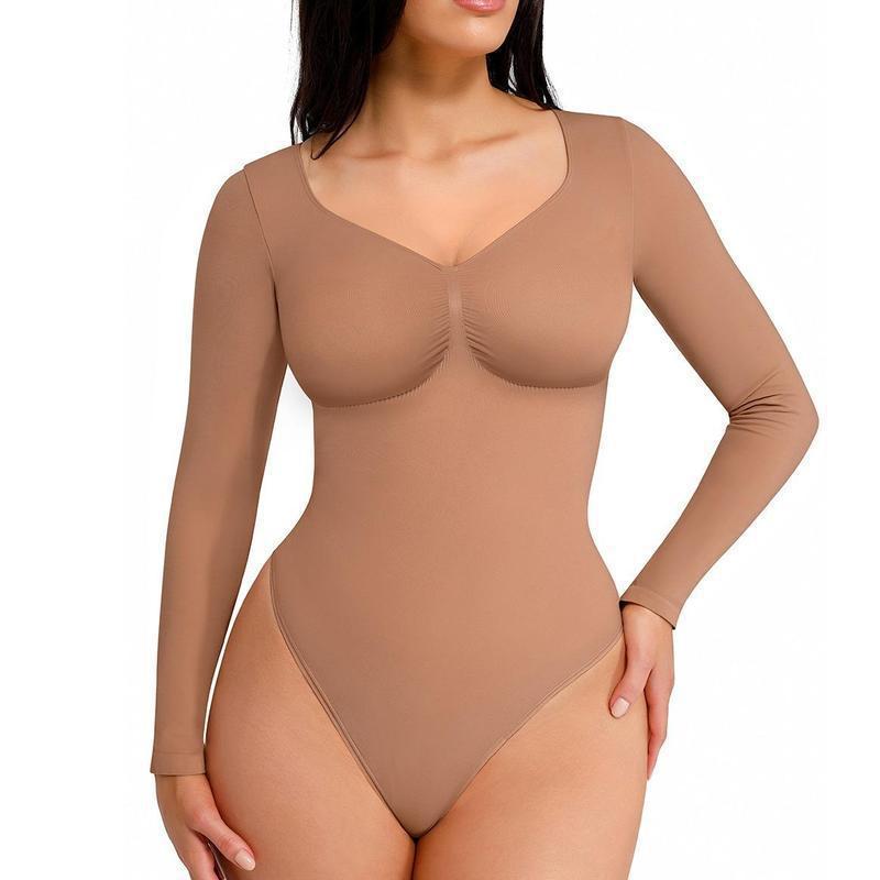 COANDMI Sculpt Long Sleeve Bodysuit