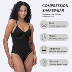 COANDMI Sculpt Strapless Bodysuit