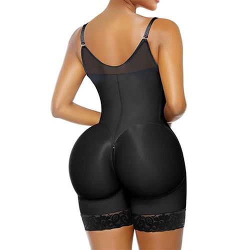 Adjustable Body Shaping One-Piece with Tummy Control