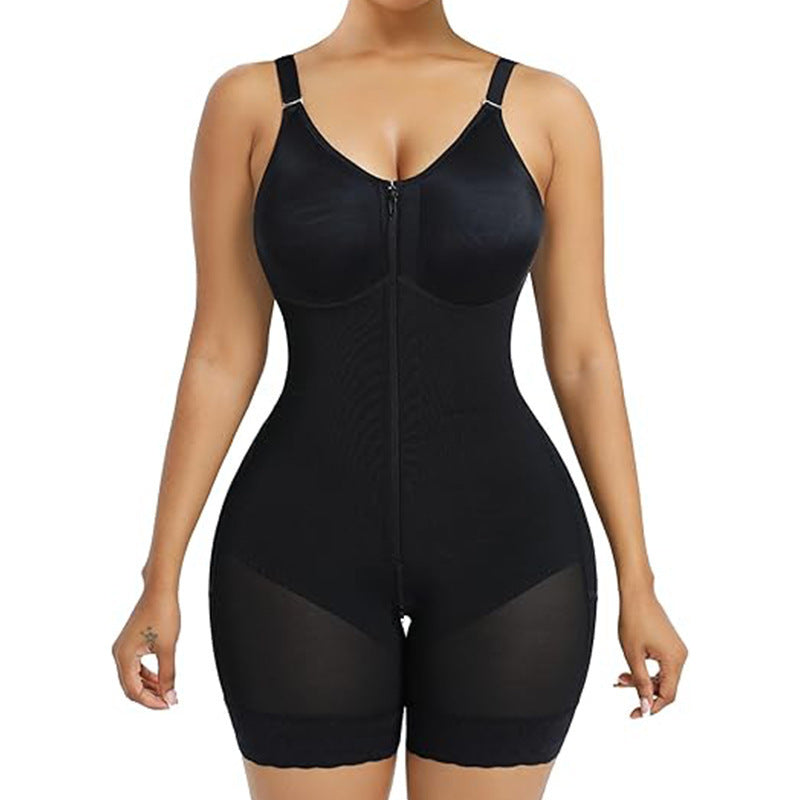 Adjustable Body Shaping One-Piece with Tummy Control