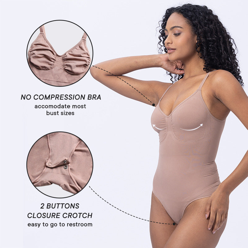 COANDMI Sculpt Strapless Bodysuit
