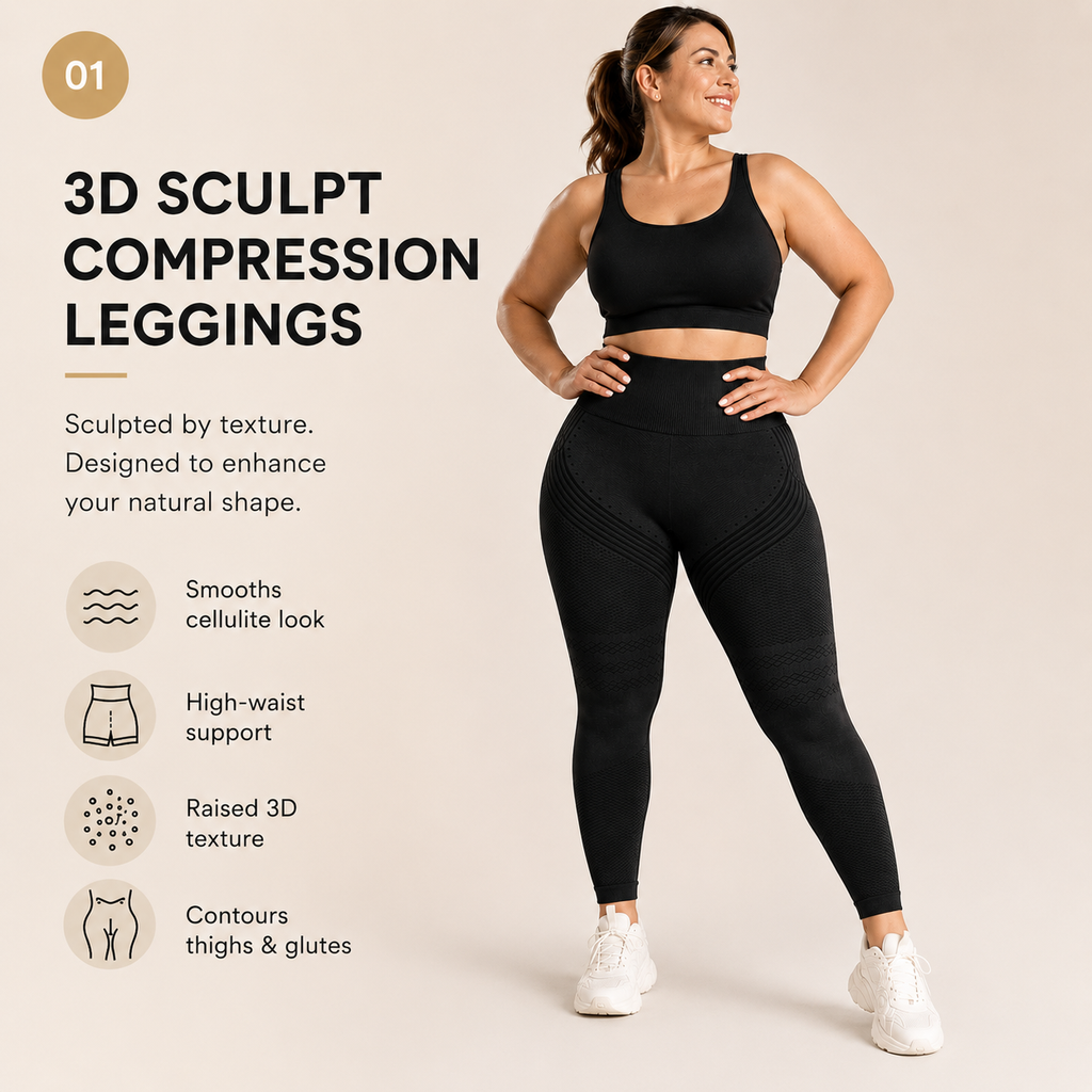 3D Sculpt Compression Leggings™