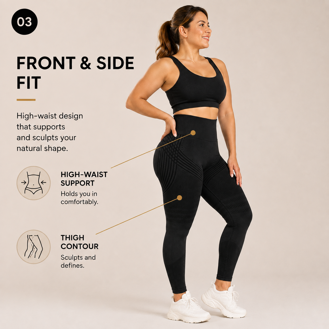 3D Sculpt Compression Leggings™