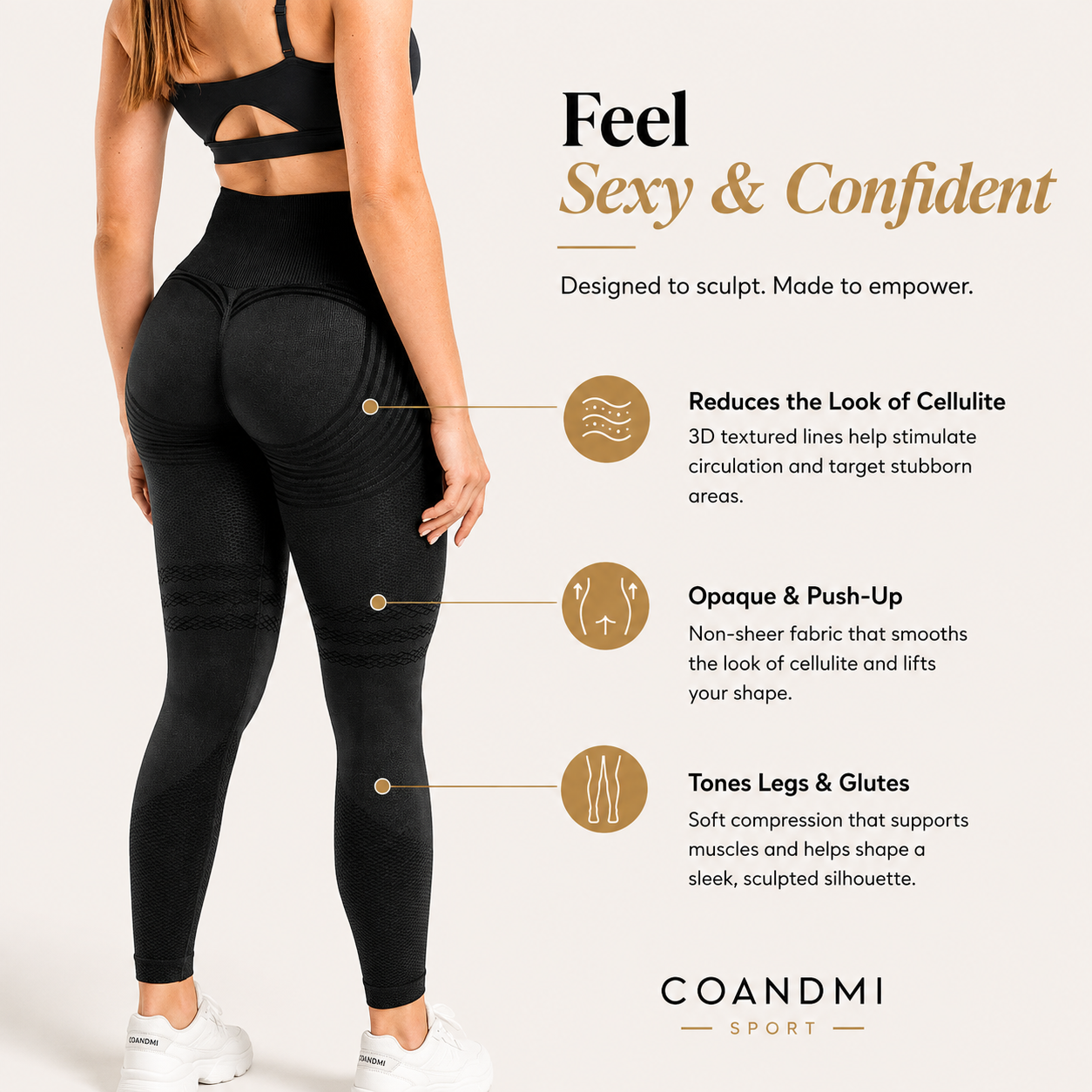 3D Sculpt Compression Leggings™