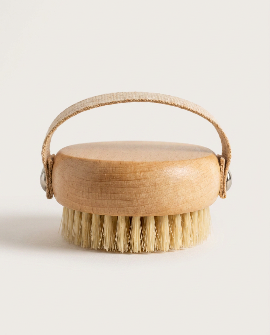 COANDMI Sculpt Dry Body Brush - Front Bristles