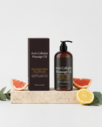 Warming Anti-Cellulite Body Massage Oil - Front