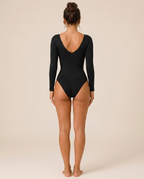 COANDMI Sculpt Long Sleeve Bodysuit - Back