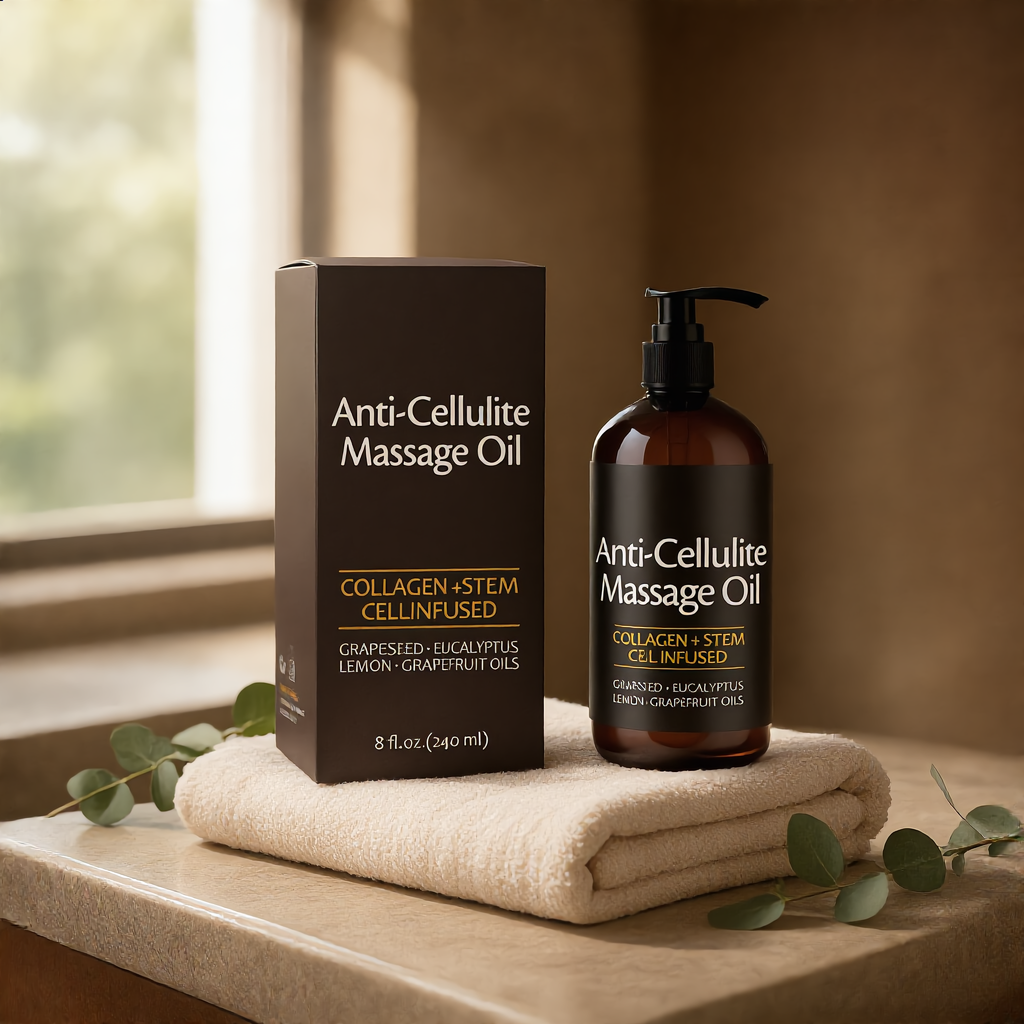 Warming Anti-Cellulite Body Massage Oil