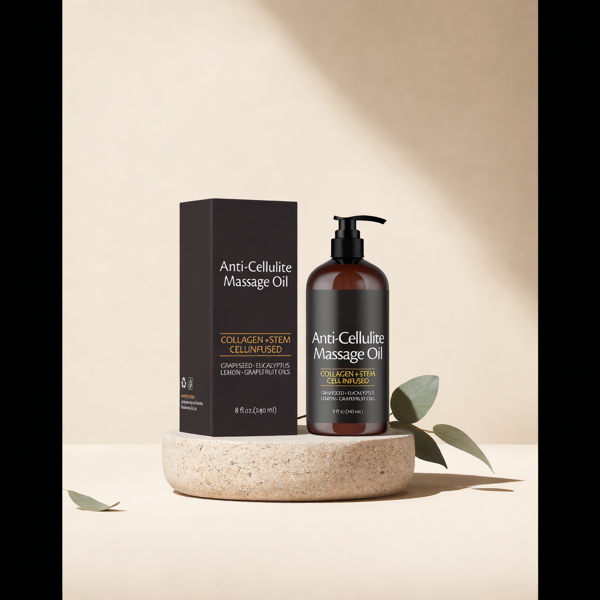 Warming Anti-Cellulite Body Massage Oil