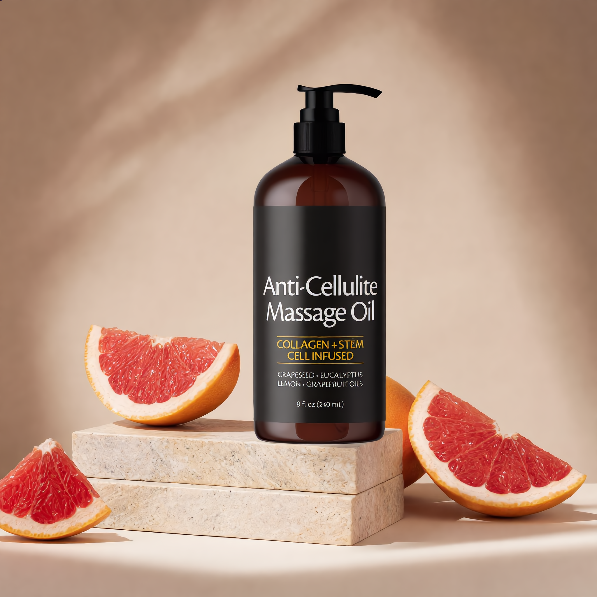 Warming Anti-Cellulite Body Massage Oil